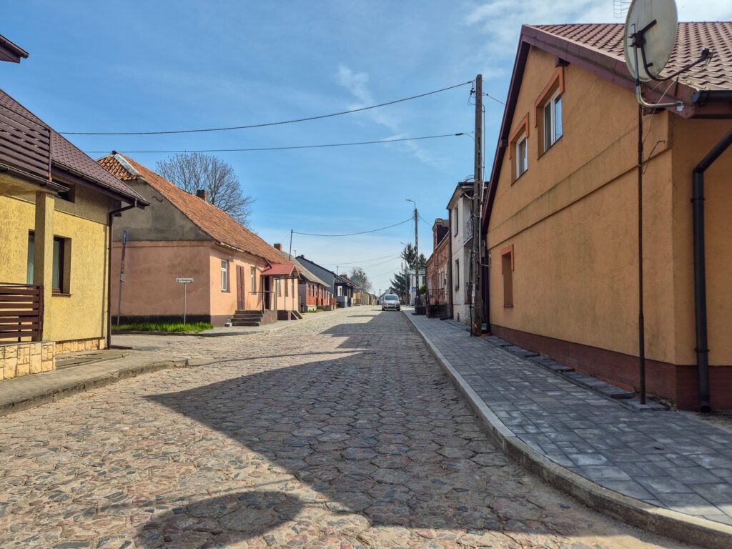 Raciążek droga do zamku